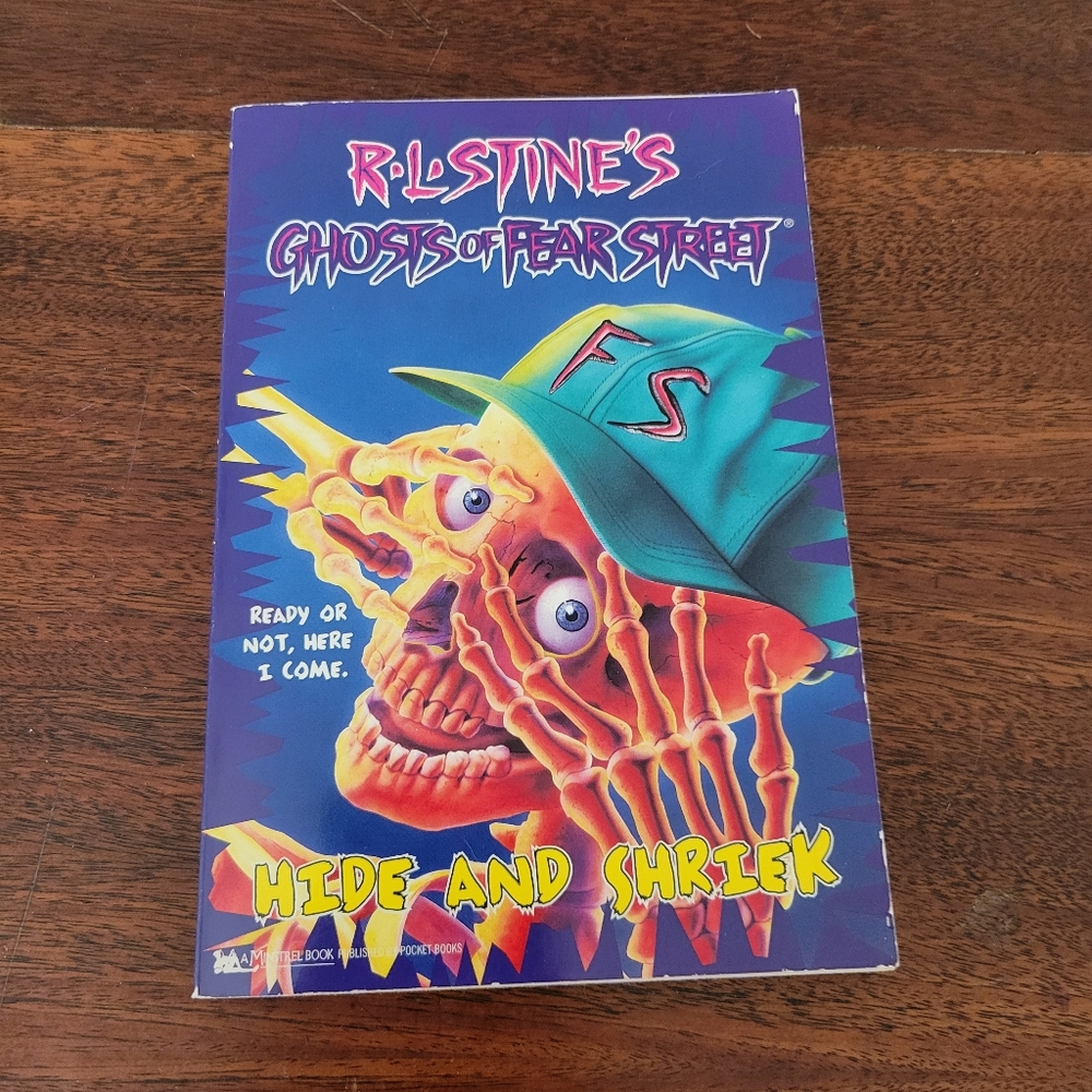 Ghosts of Fear Street #1 Hide and Shriek R.L. Stine Paperback Book 1st/1st